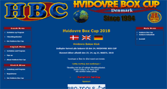Desktop Screenshot of hvidovreboxcup.dk